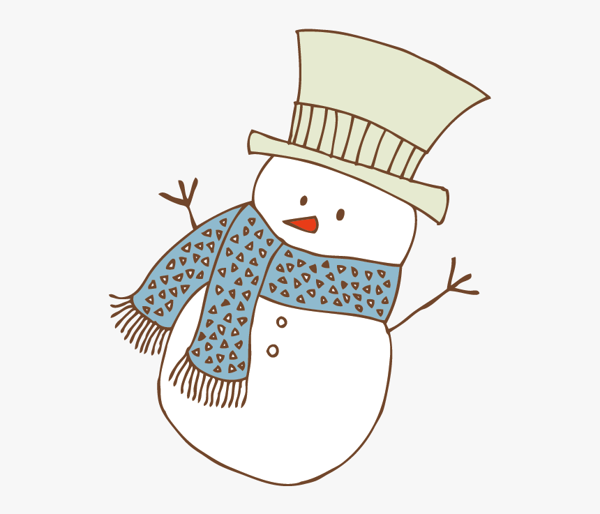 Snowman Cartoon Free Download Png Hq Clipart - Cartoon, Transparent Png, Free Download