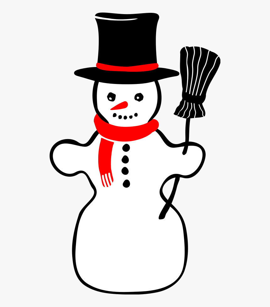 Snowman Svg Clip Arts - Snowman Clip Art, HD Png Download, Free Download