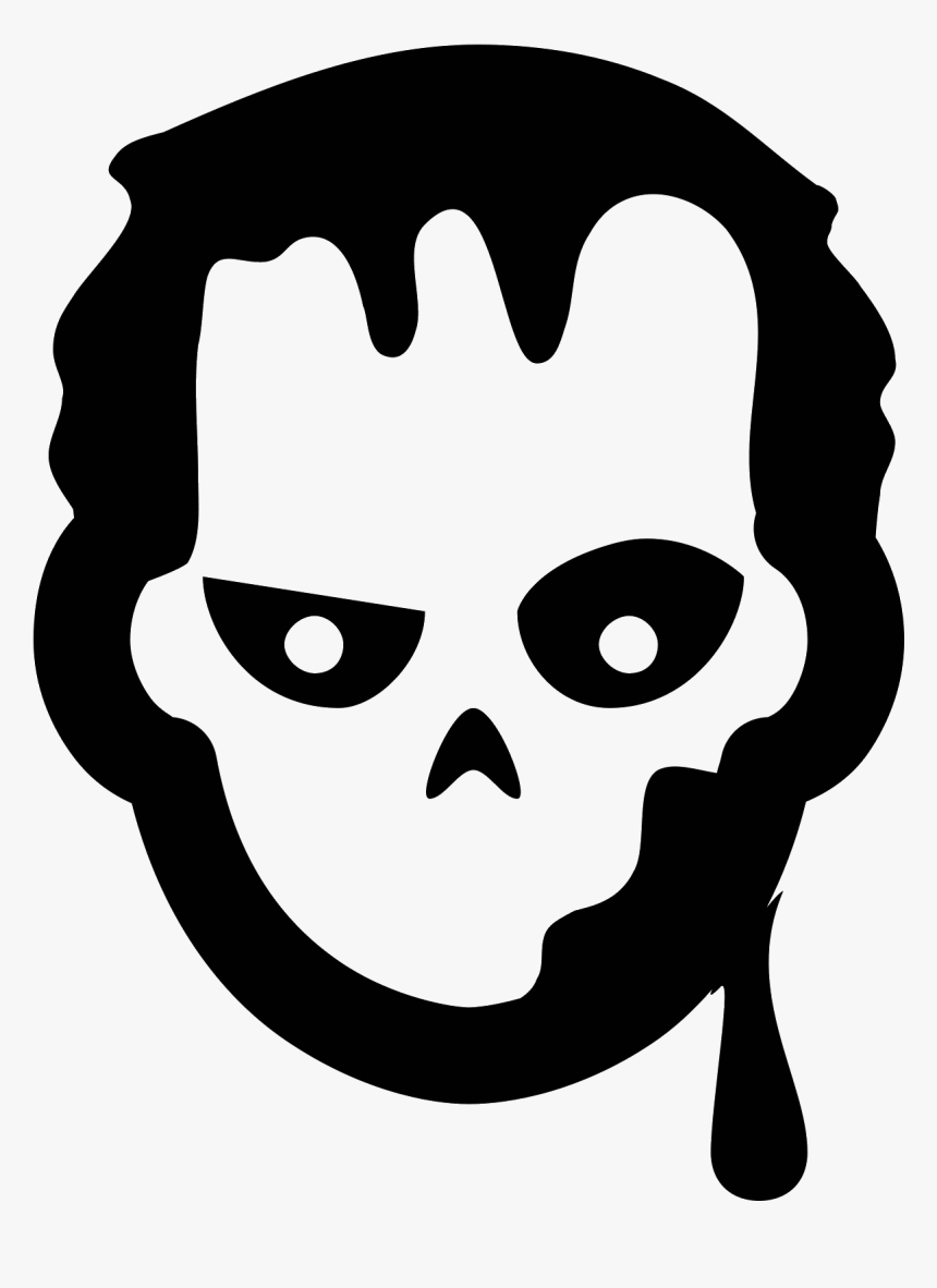 Vector Zombie Vector Black And White Download - Zombie Icon Png, Transparent Png, Free Download