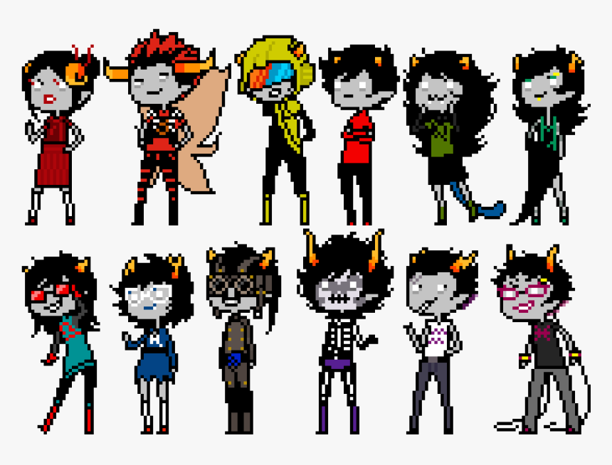 Homestuck Alpha Trolls Sprites, HD Png Download, Free Download