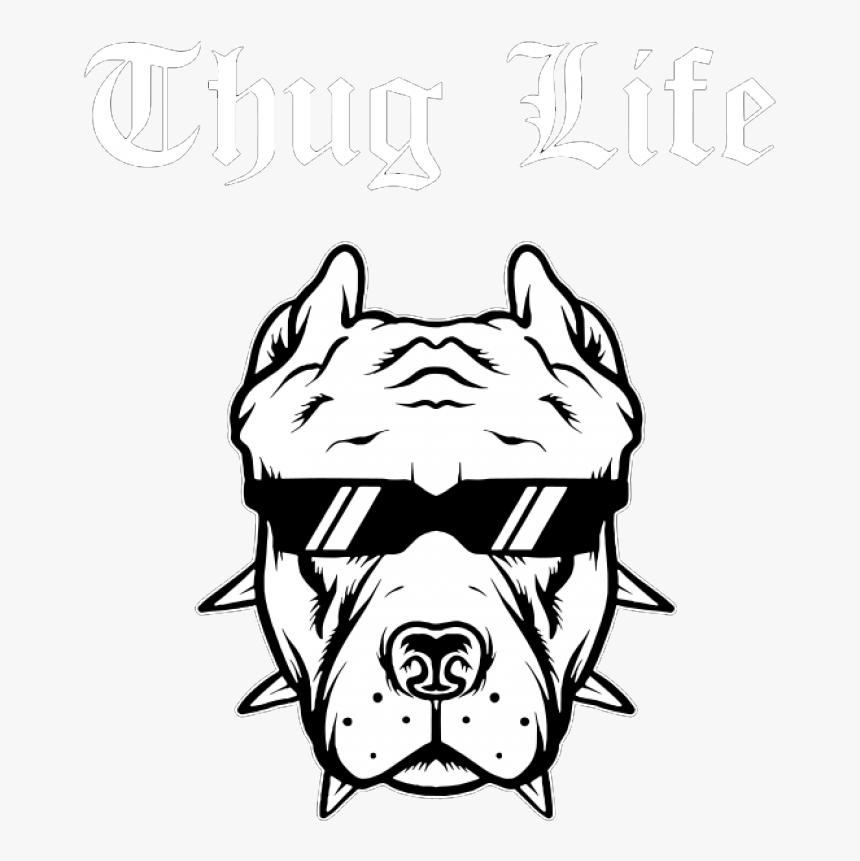 Thug Life Png Download Drawing Thug Life, Transparent Png kindpng