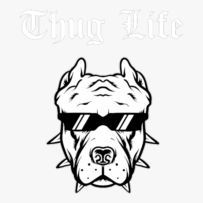 Thug Life Png Download - Drawing Thug Life, Transparent Png, Free Download