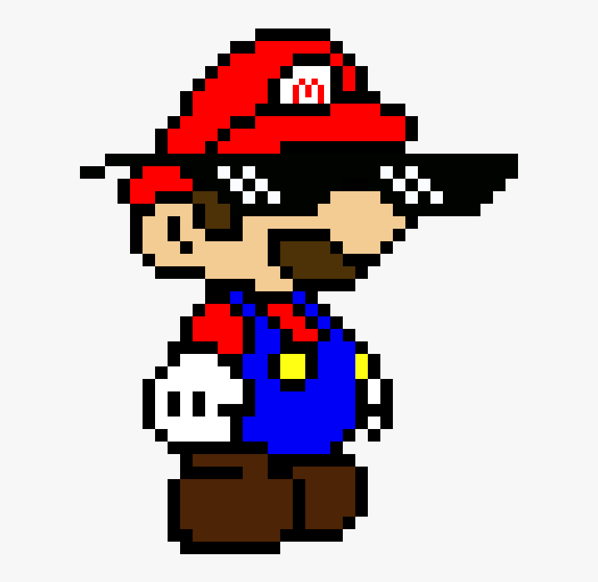 Paper Mario Pixel Art, HD Png Download, Free Download