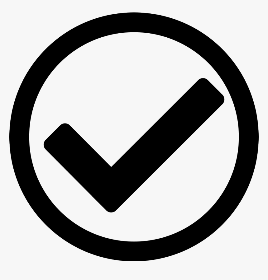 White Check Mark Png - Check Mark Icon Png Transparent, Png Download, Free Download