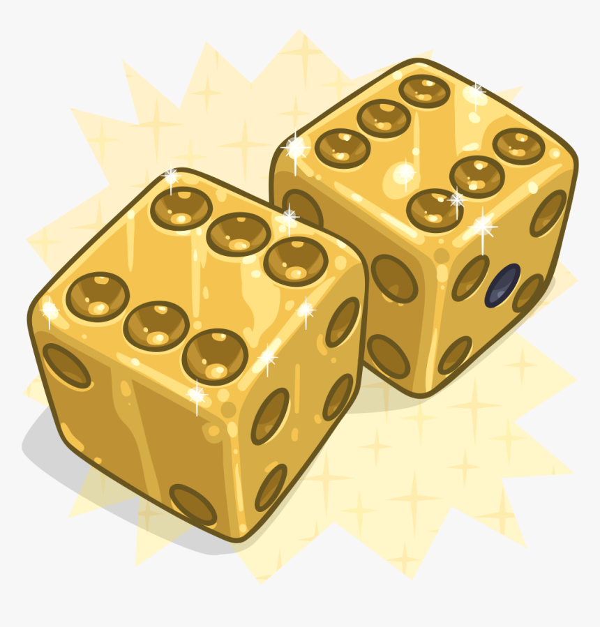 Dice Png - Gold Dice Png, Transparent Png, Free Download