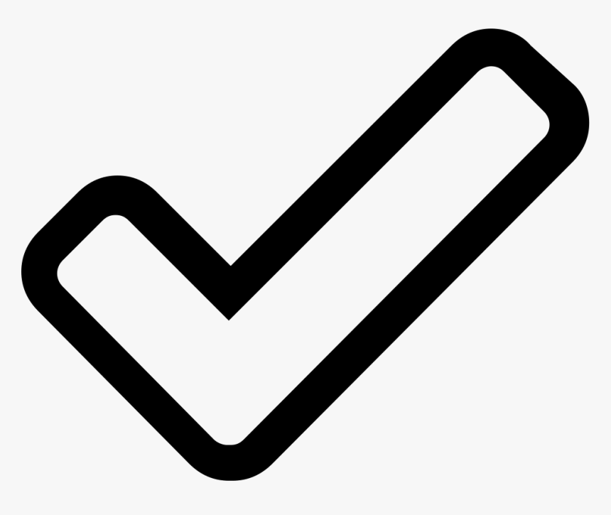 Check Mark Png Branco, Transparent Png, Free Download