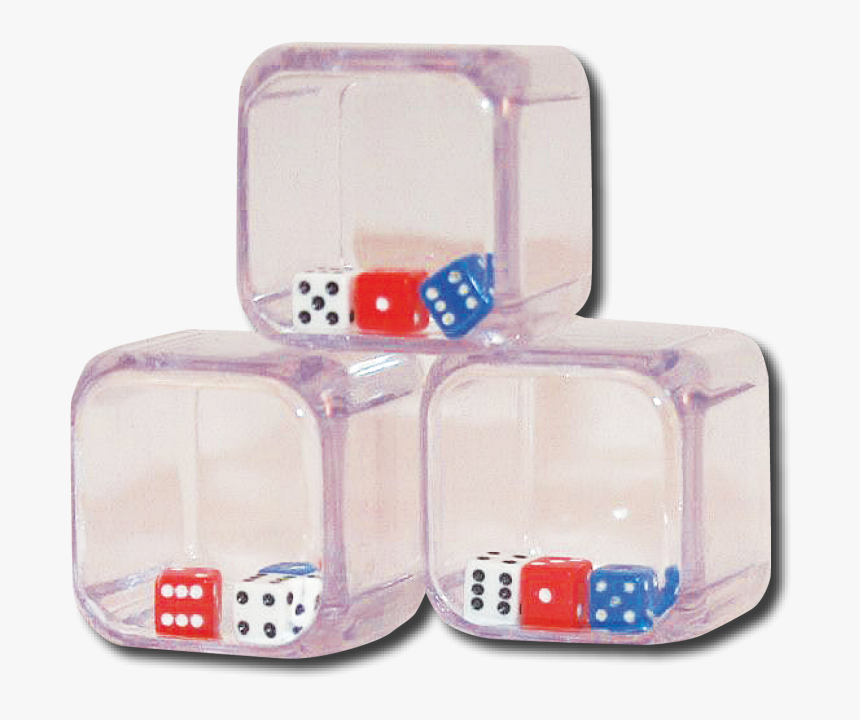 Transparent Casino Dice Png - Double Dice 12 Sided Clear, Png Download, Free Download