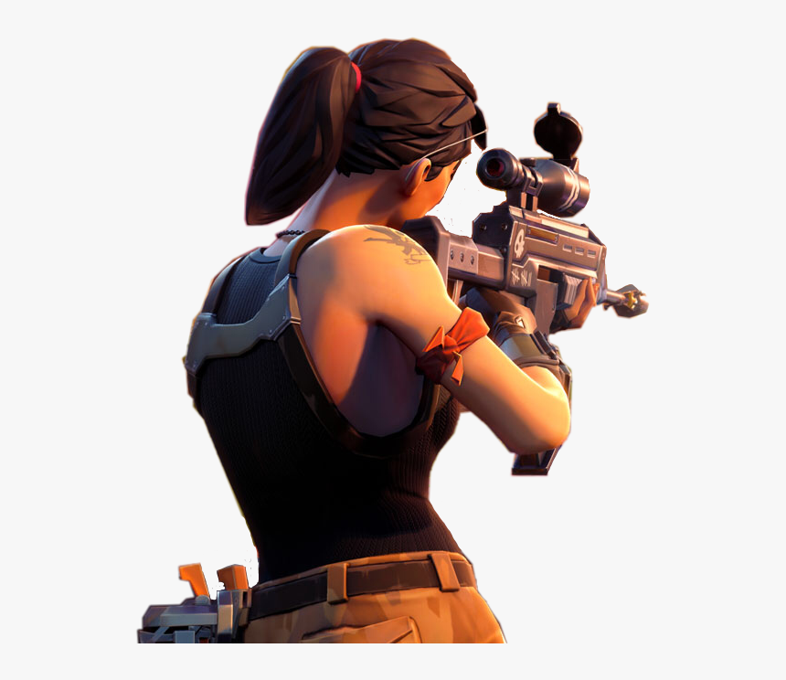 Fortnite Character With Gun Png , Transparent Cartoons - Fortnite Character With Gun Transparent, Png Download, Free Download