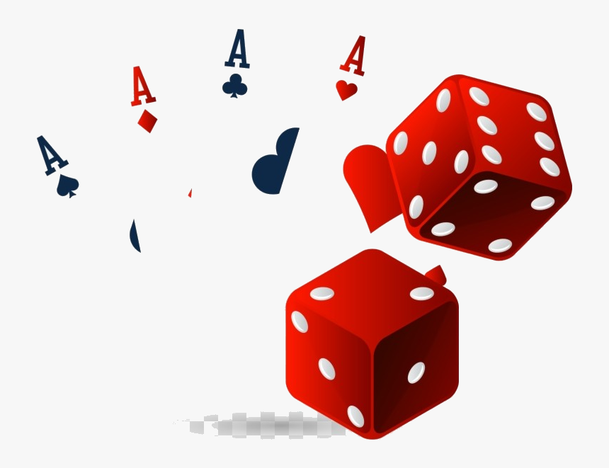 Playing Cards Dice Card Game Ace And Clipart Transparent - Cards And Dice Png, Png Download, Free Download