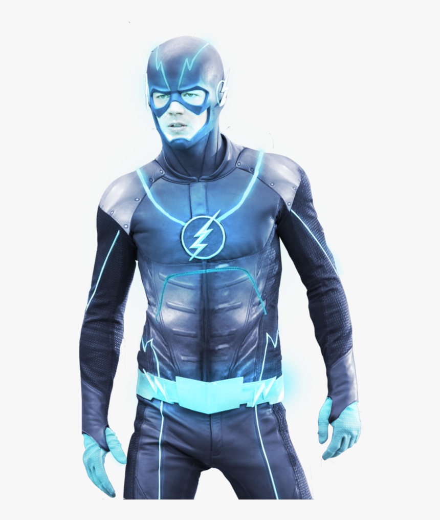 Cw Future Flash - Cw Flash Blue Suit, HD Png Download, Free Download