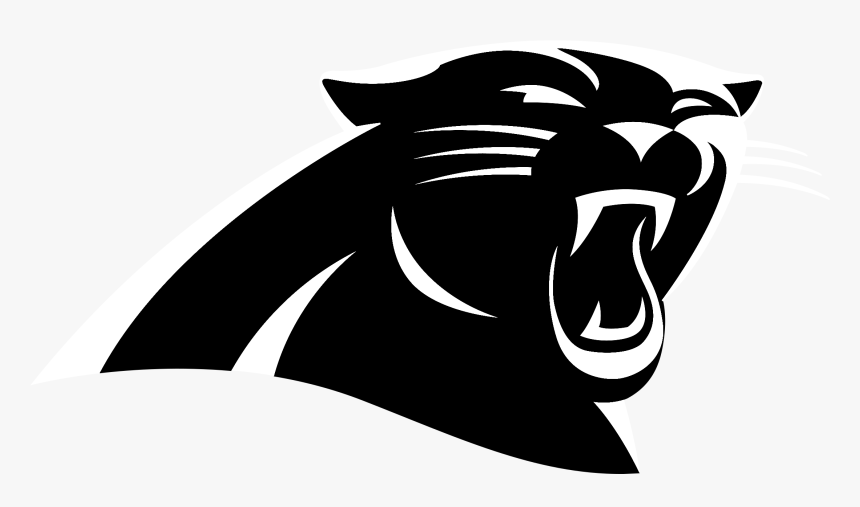 Black Panther Symbol Png - Carolina Panthers Logo, Transparent Png, Free Download