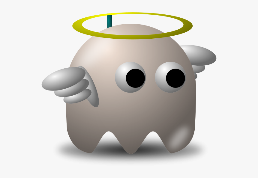 Angel Png Clip Arts - Funny Pacman, Transparent Png, Free Download