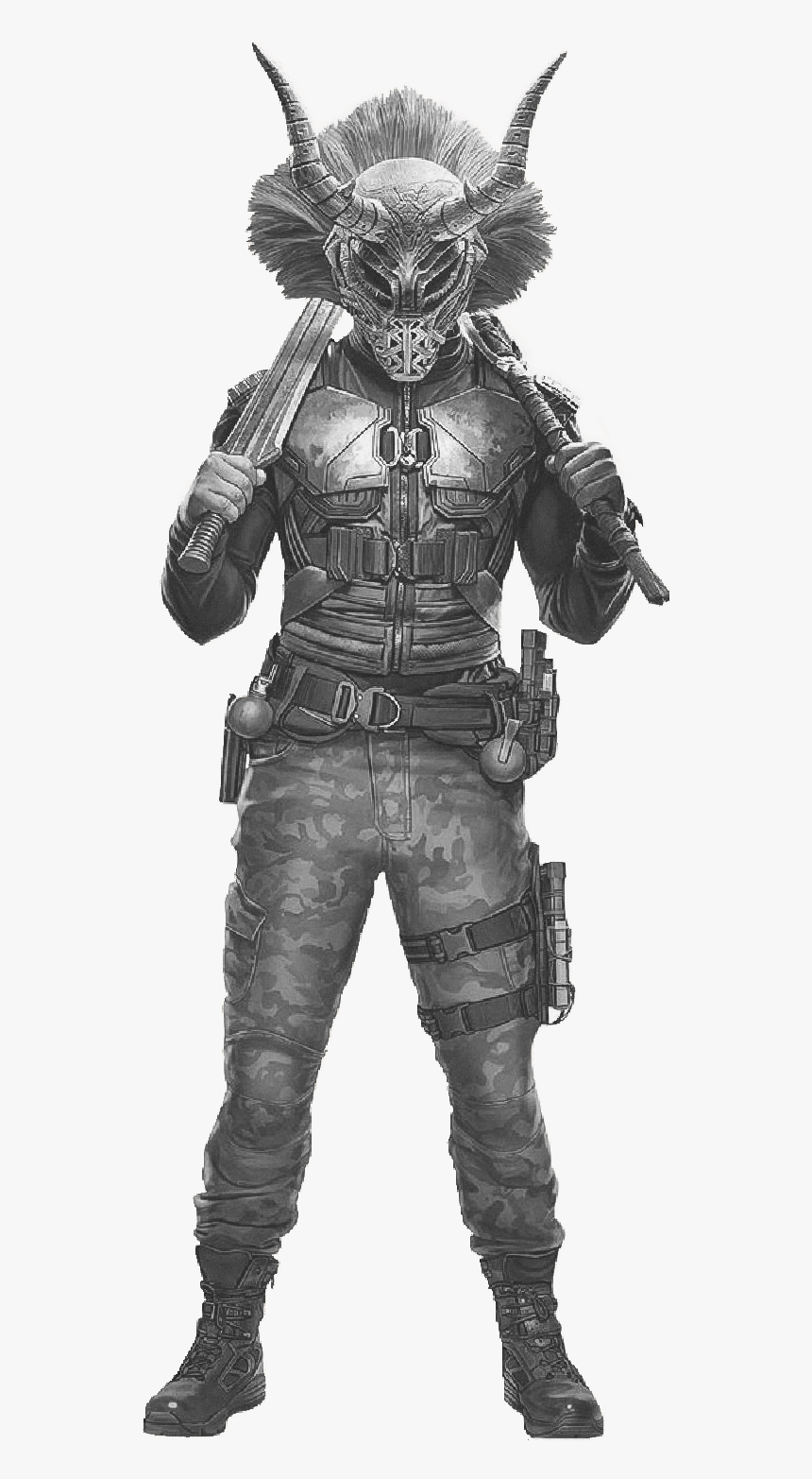 Erik Killmonger Black Panther Png, Transparent Png, Free Download