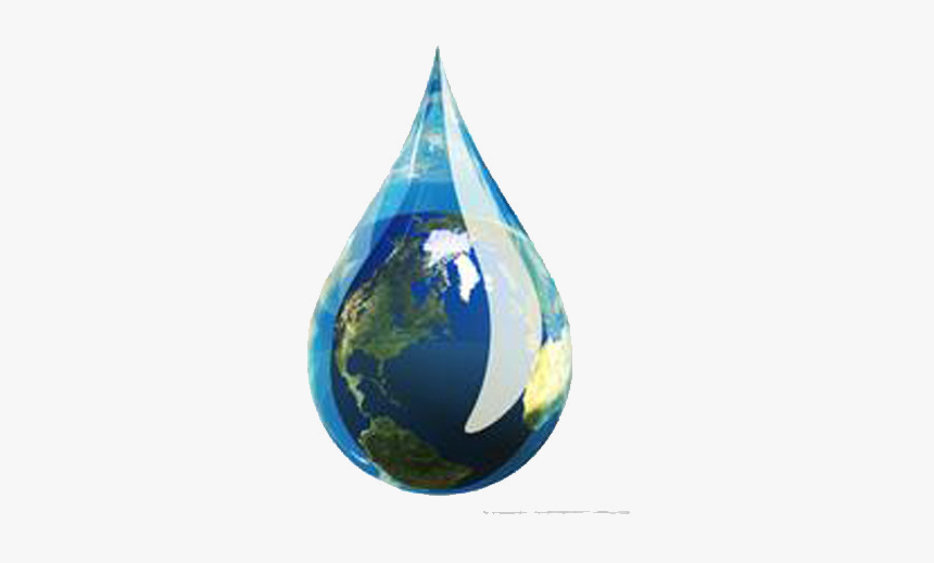Water Drop Earth Clipart Image And Transparent Png - Single Drop Of Water, Png Download, Free Download