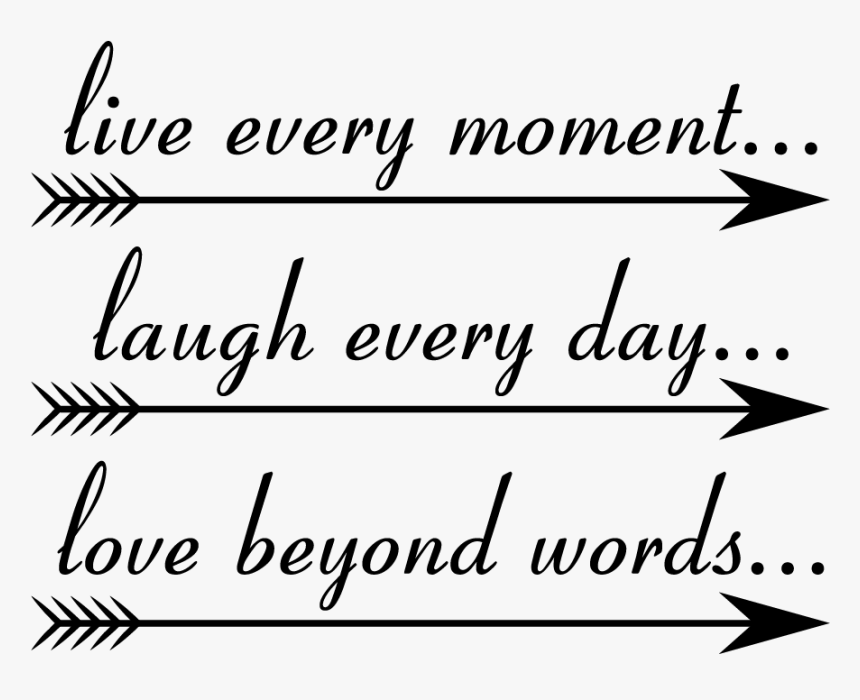 Transparent Live Laugh Love Png - Calligraphy, Png Download, Free Download