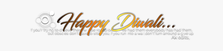 Happy Diwali Background Png - Calligraphy, Transparent Png, Free Download