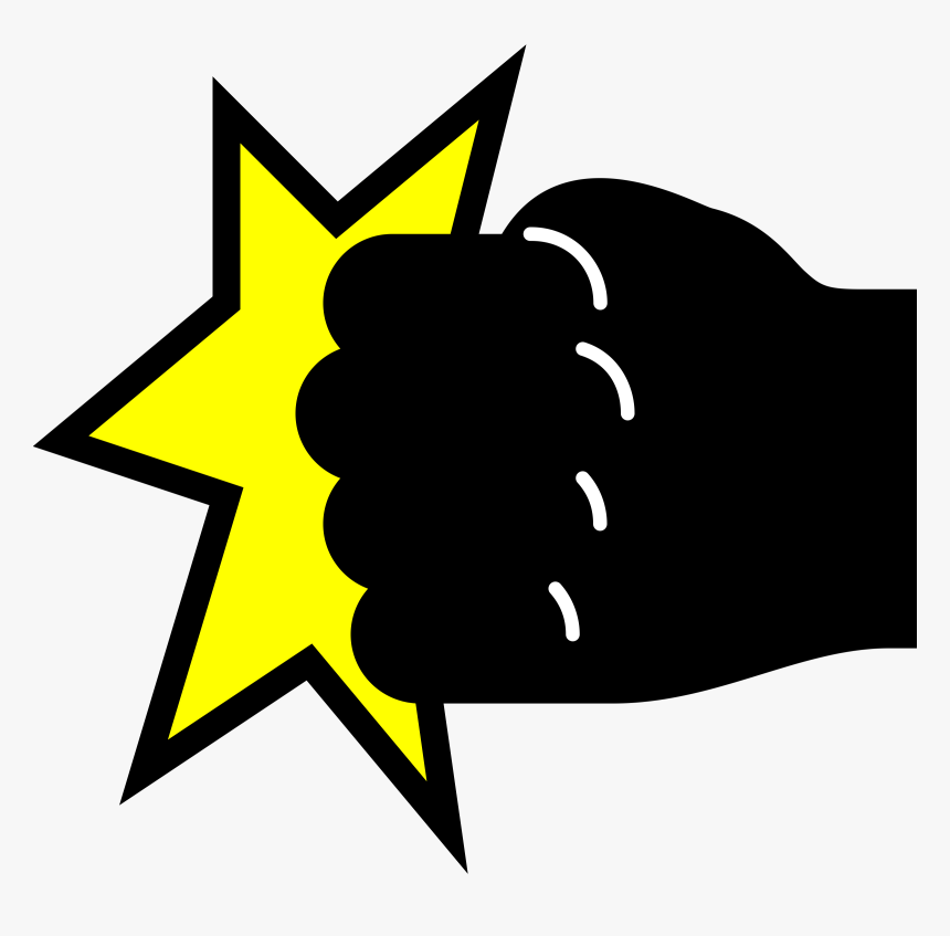 Fist Bump Punch Computer Icons Graphic Arts - Punch Clipart Transparent, HD Png Download, Free Download