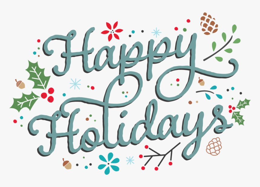 Happyholidays - Calligraphy, HD Png Download, Free Download
