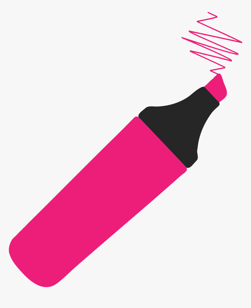 Highlighter Pen Clip Art, HD Png Download, Free Download