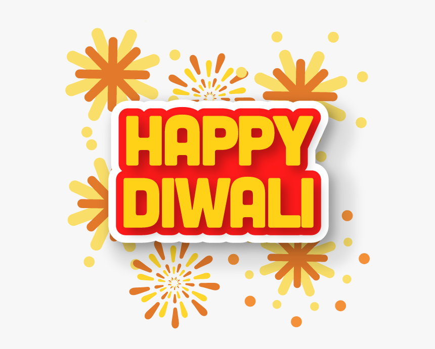 Diwali Stickers Messages Sticker - Happy Diwali Text Png, Transparent Png, Free Download