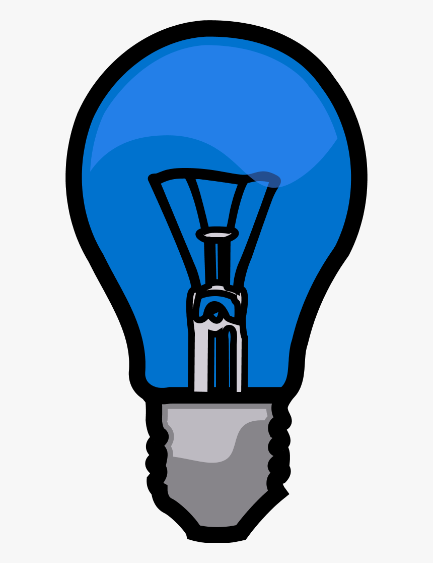 Orange Light Bulb Clip Art - Light Bulb Clip Art, HD Png Download, Free Download