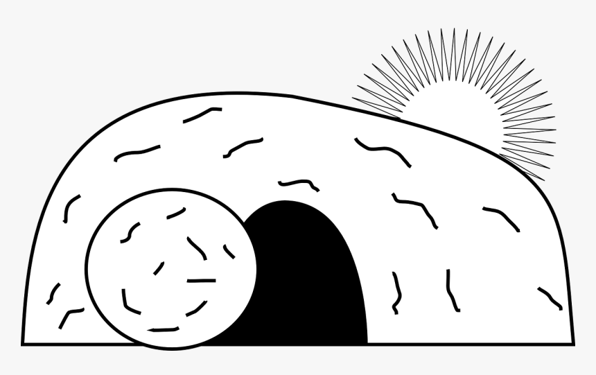 Onlinelabels Clip Art - Empty Tomb Png, Transparent Png, Free Download