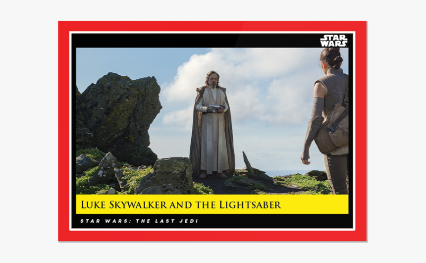 Luke Skywalker And The Lightsaber - Star Wars The Last Jedi Stills, HD Png Download, Free Download