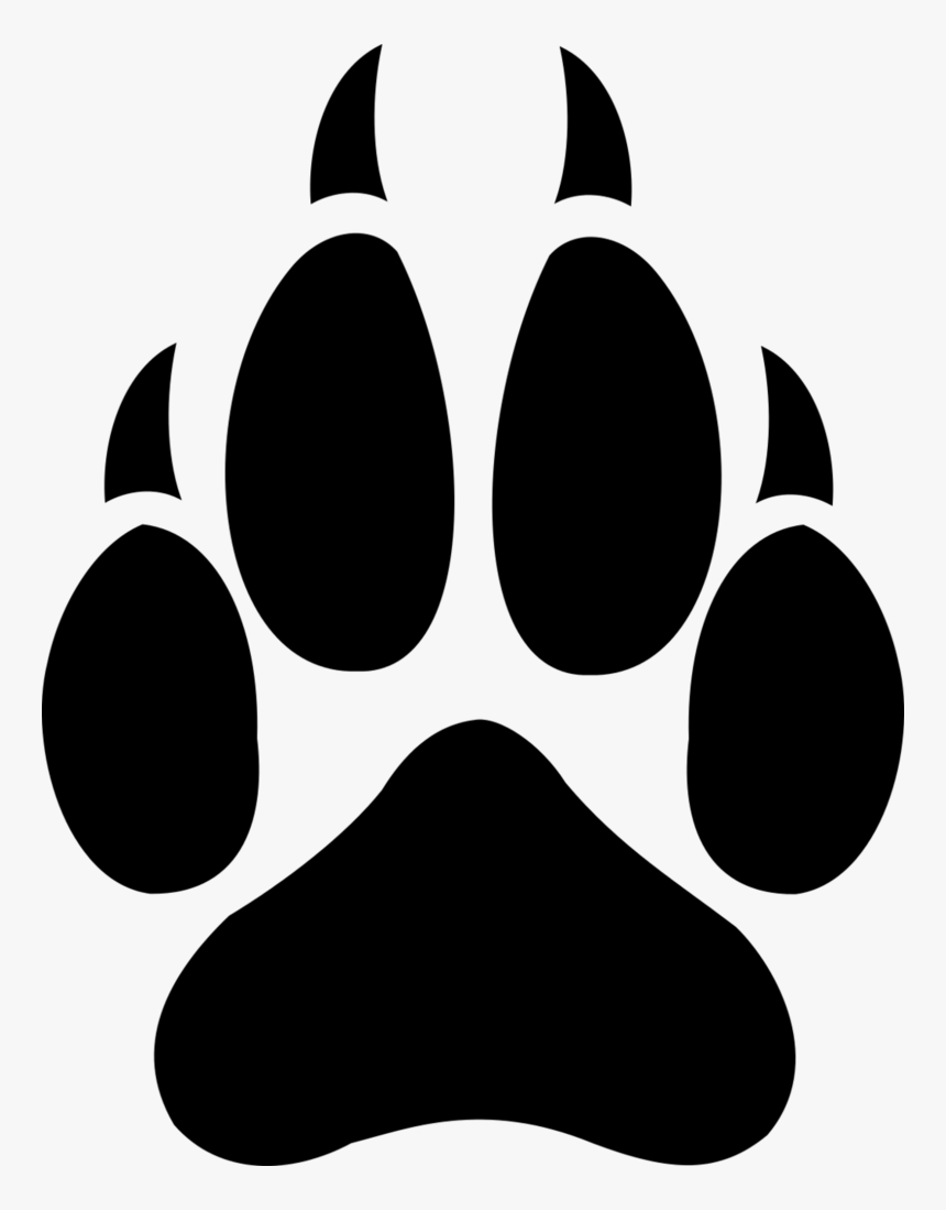 beruset omhyggelig Villig Paw Print Png Wolf - Wolf Paw Print, Transparent Png - kindpng