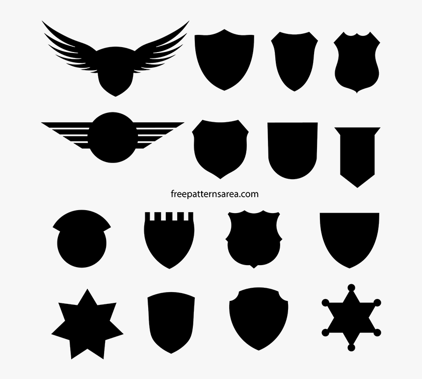 Badge Crest Wood Craft - Badge Vector Png, Transparent Png, Free Download