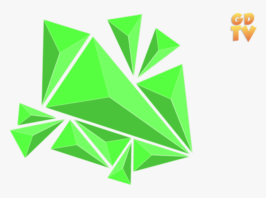 Geometric Shape Png High-quality Image - Green Geometric Shapes Png, Transparent Png, Free Download