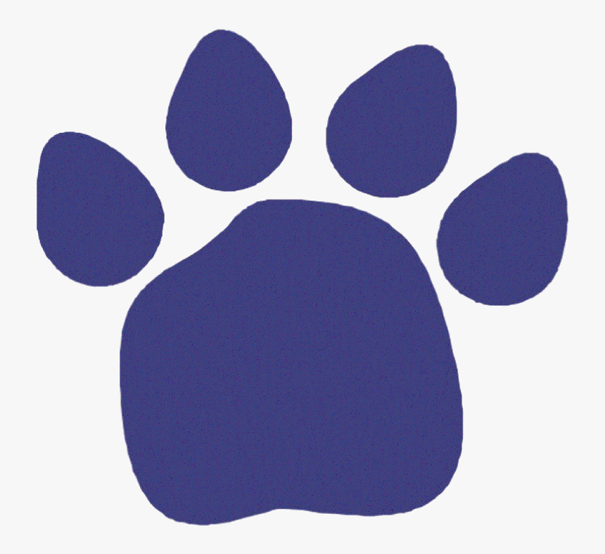 Purple Paw Print - Blues Clues Paw Print Transparent, HD Png Download, Free Download