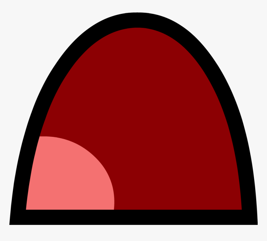 Pen Mouth Frown - Mouth Bfdi Assets, HD Png Download, Free Download