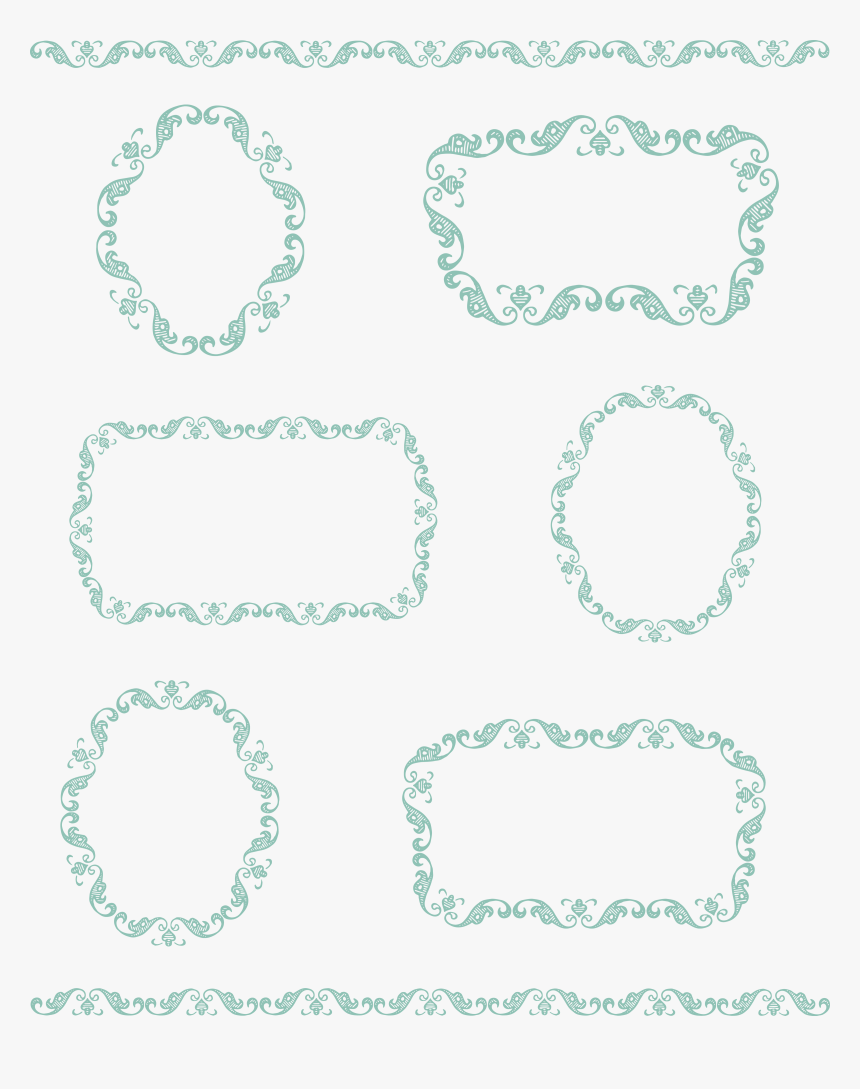 Border Vector Vintage Borders, HD Png Download, Free Download