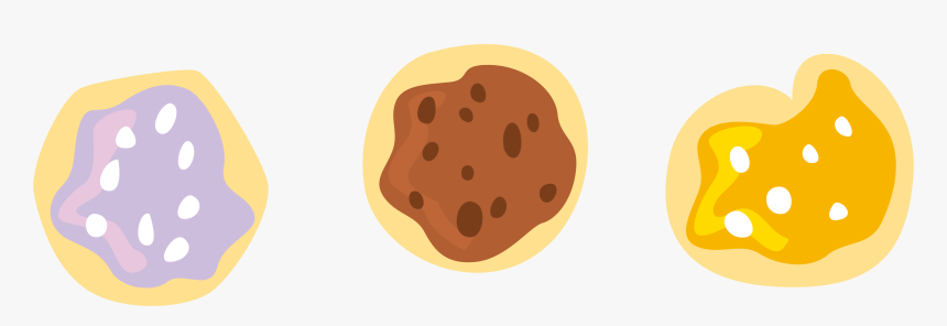 Chocolate Chip Purple Cookies Purple Cookie Png- - Cookie Clipart Purple, Transparent Png, Free Download