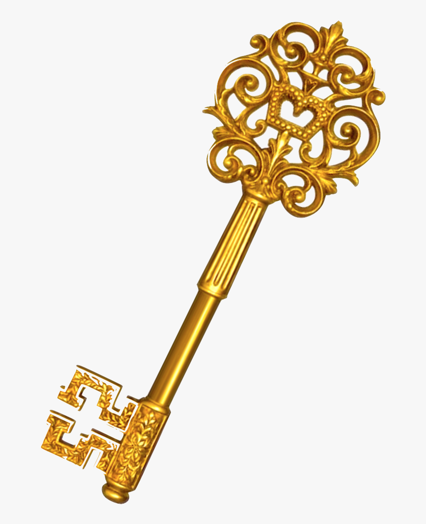 Transparent Gold Key Png - Key With No Background, Png Download, Free Download