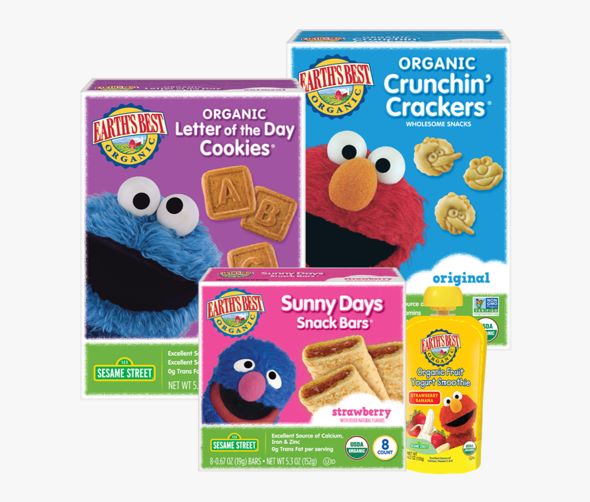 Earth"s Best Cookie - Earth's Best Sesame Street, HD Png Download, Free Download
