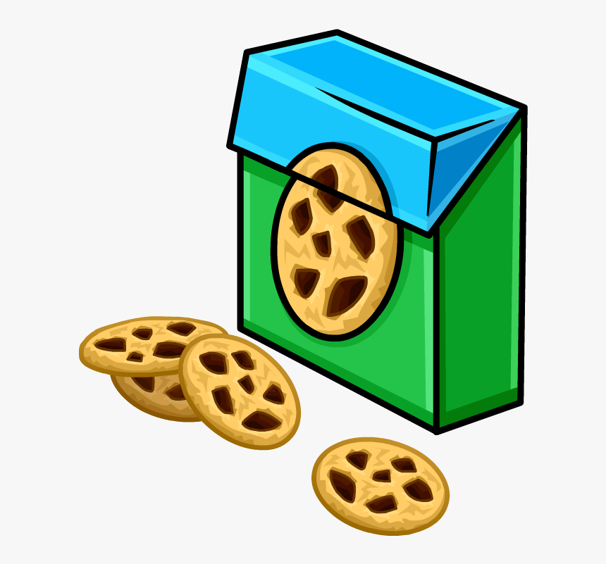 Cookie Pencil And In - Box Of Cookies Clipart, HD Png Download, Free Download