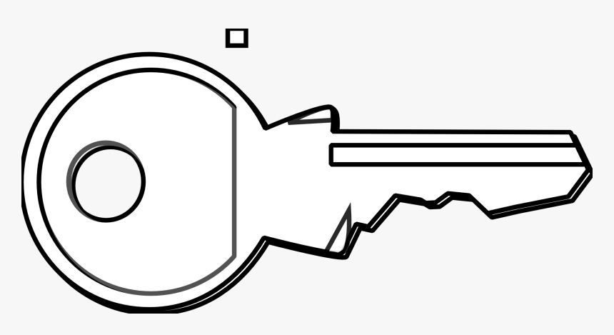 Key Clipart Black And White Png, Transparent Png, Free Download