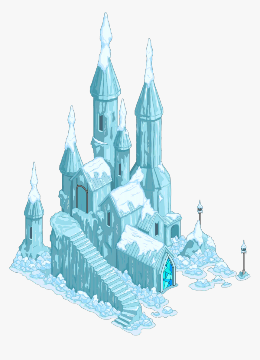 Clip Art Castle For Free - Frozen Ice Castle Clipart, HD Png Download, Free Download