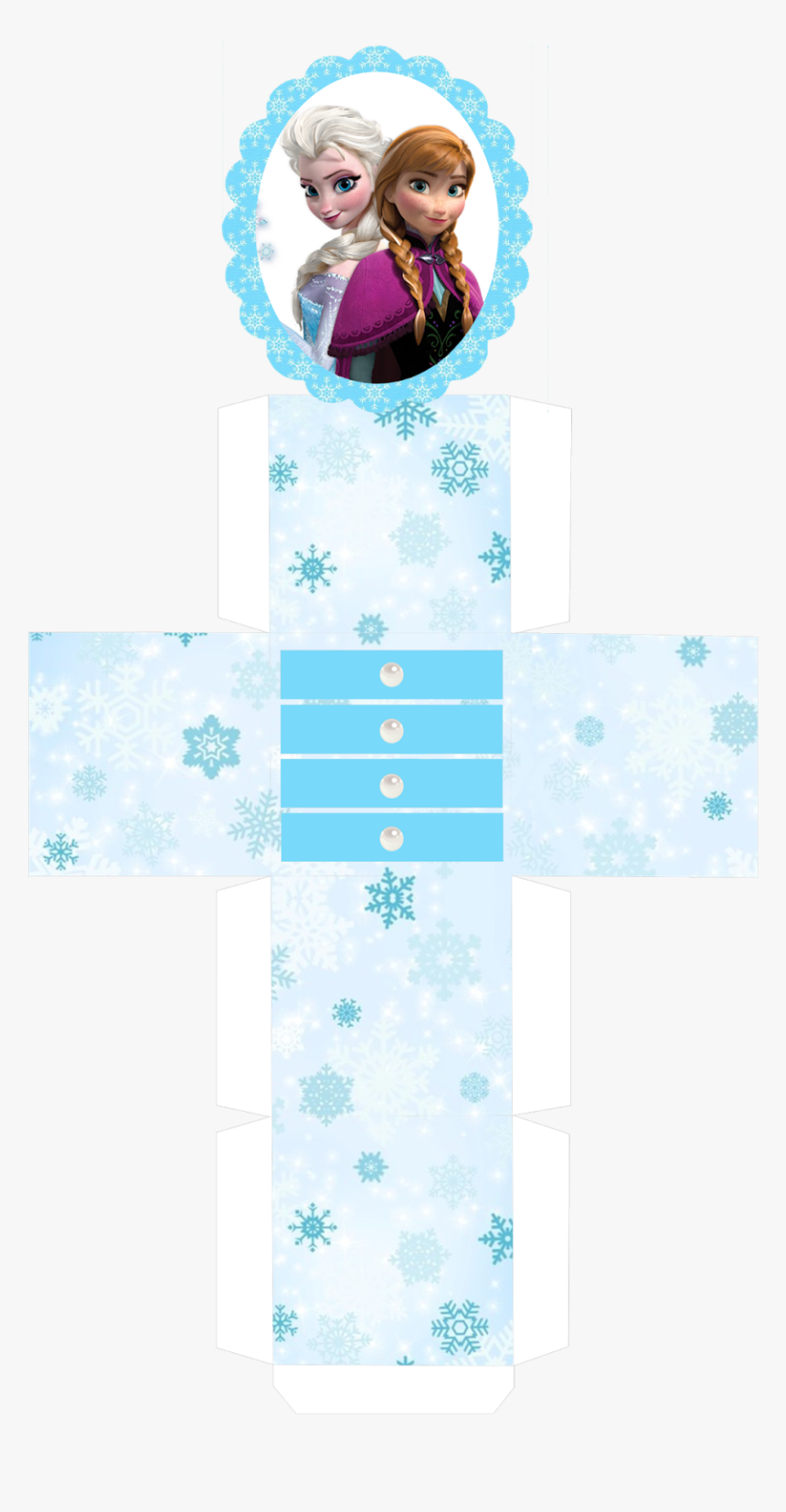 Frozen Free Printable Marquise Box - Molde Penteadeira Frozen, HD Png Download, Free Download