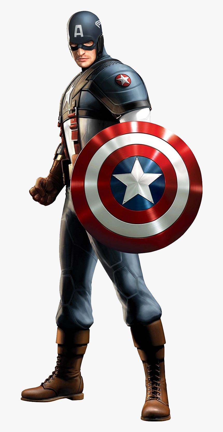 Captain America Png - Captain America Life Size Cardboard Cutout, Transparent Png, Free Download