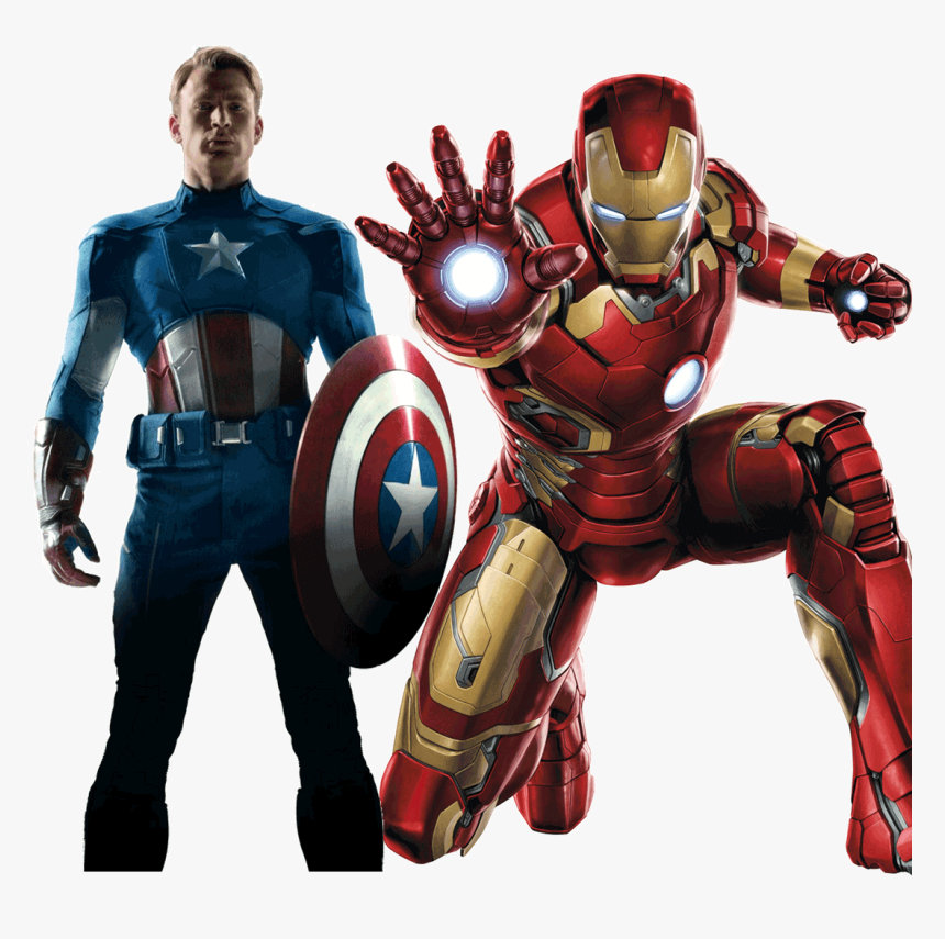 Captain America Png - Ironman Png, Transparent Png, Free Download