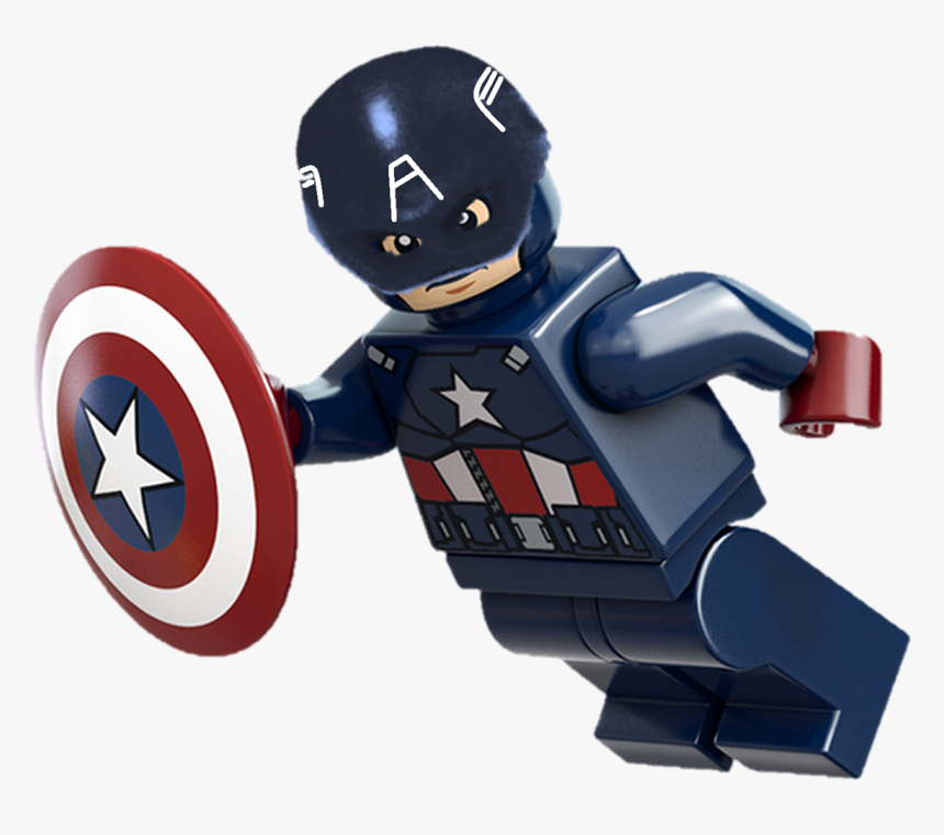 Captain America Lego Png - Avengers Lego Captain America, Transparent Png, Free Download