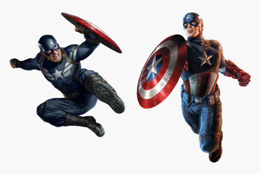 Captain America Marvel Cinematic Universe - Transparent Captain America Clipart, HD Png Download, Free Download