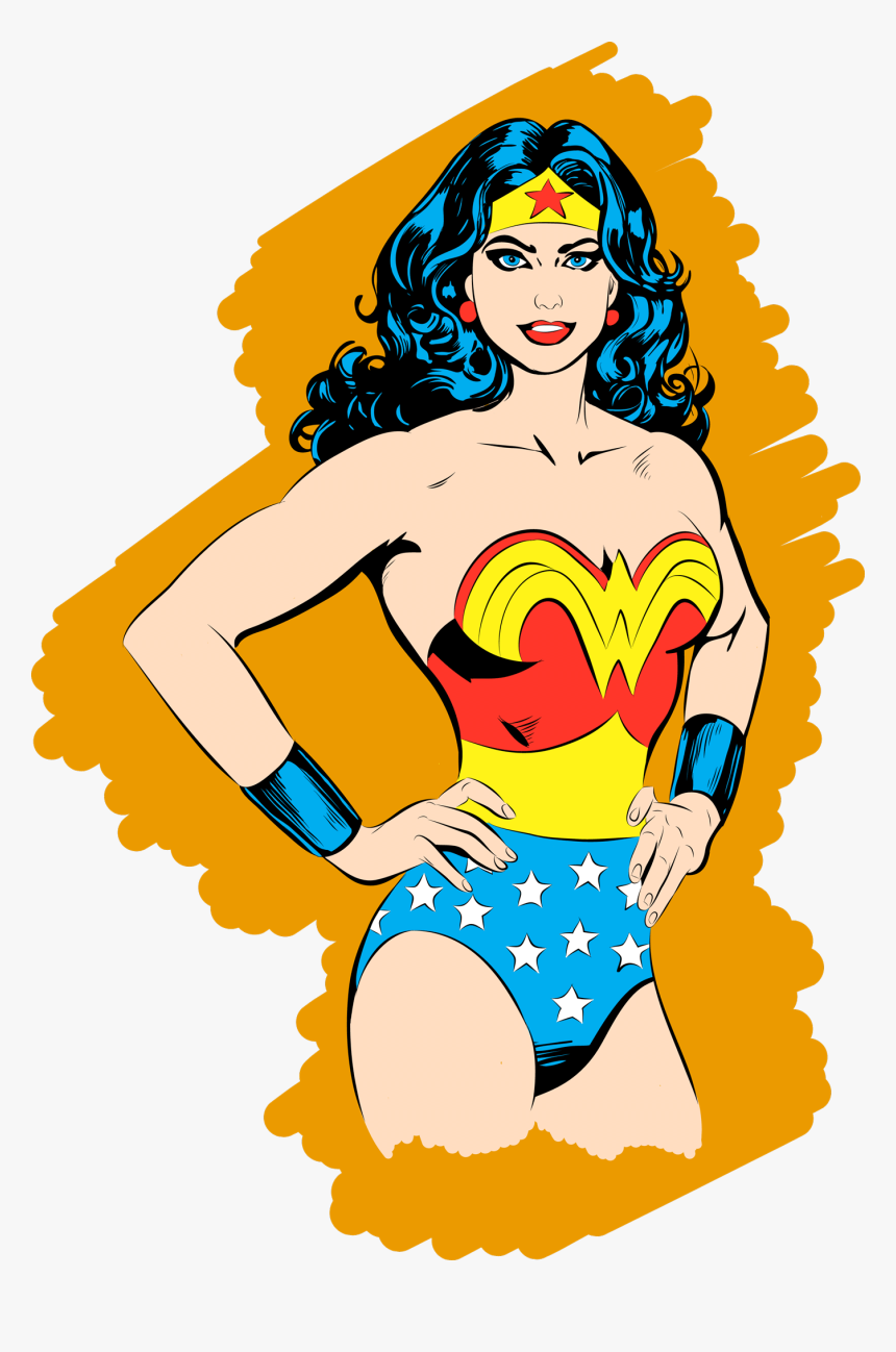 Wonder Woman Youtube Superhero Female - Classic Wonder Woman Comic, HD Png Download, Free Download