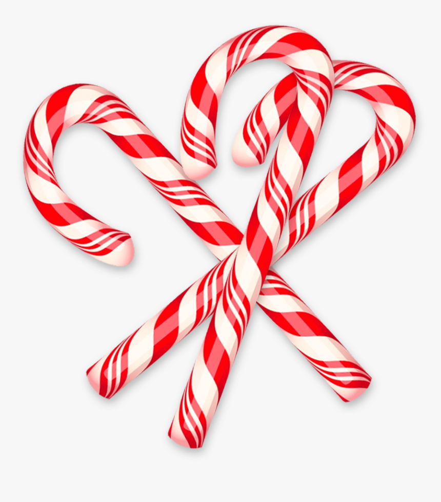 Transparent Sugar Cane Clipart - Candy Cane, HD Png Download, Free Download