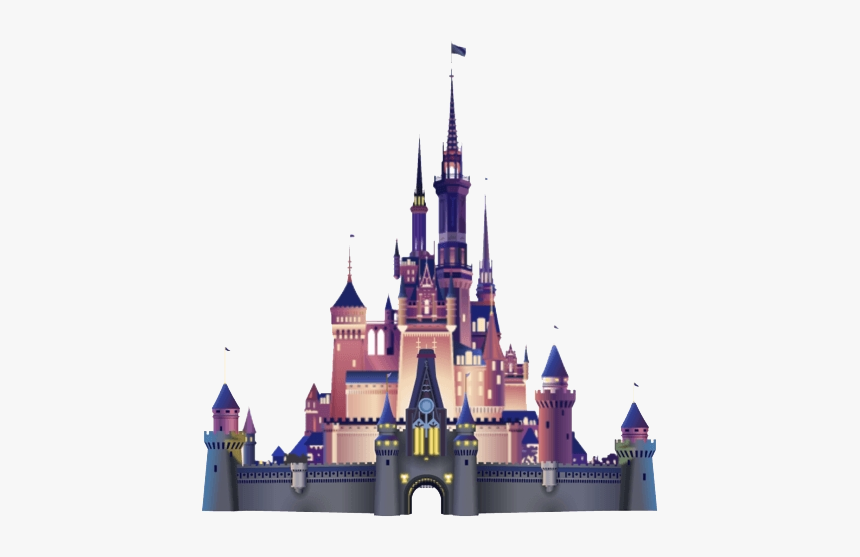 Cinderella Castle Free Disneyland Clipart Disney Logo - Walt Disney Pictures Logo Png, Transparent Png, Free Download