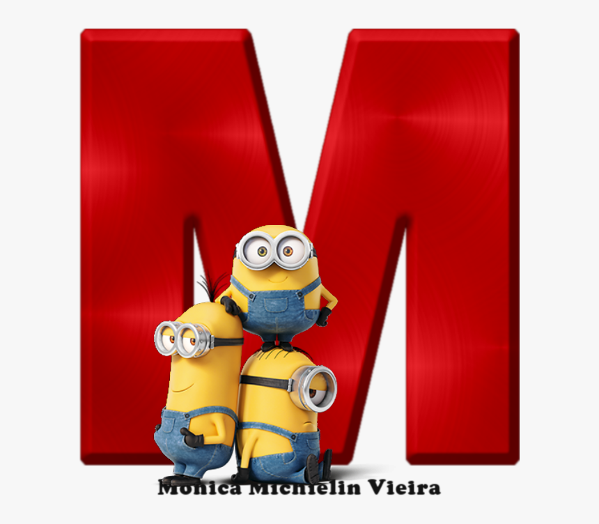 Alfabeto Vermelho Com Minions Png - Minion Wallpaper Hd Iphone, Transparent Png, Free Download