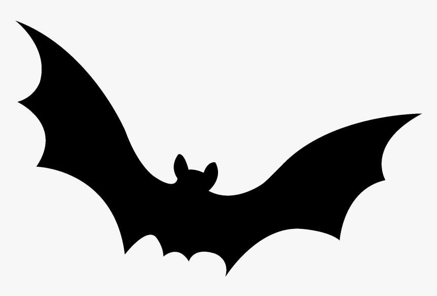 Free Bat Stencil, Download Free Clip Art, Free Clip - Halloween Bats, HD Png Download, Free Download