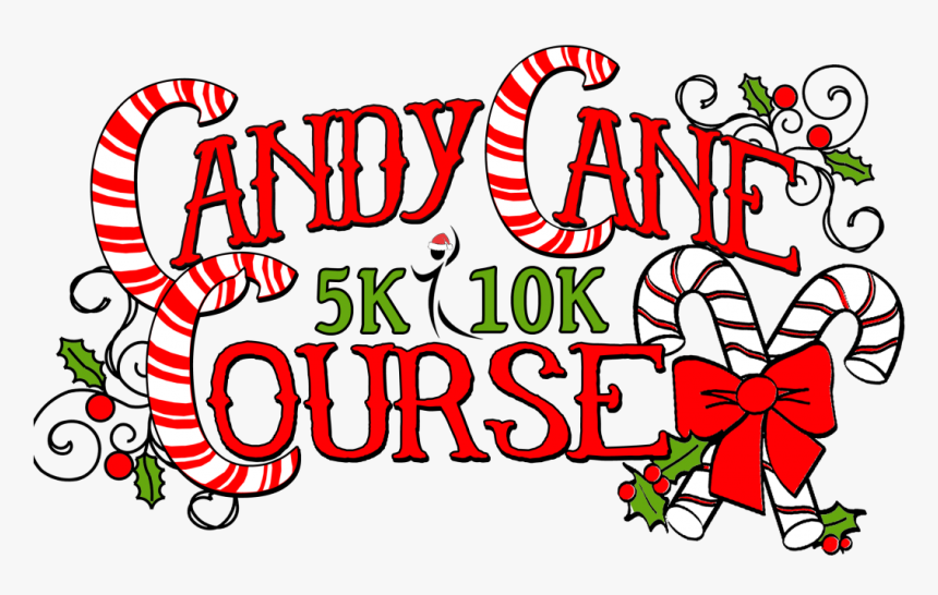 Candy Cane Course 5k / 10k - Candy Cane, HD Png Download, Free Download